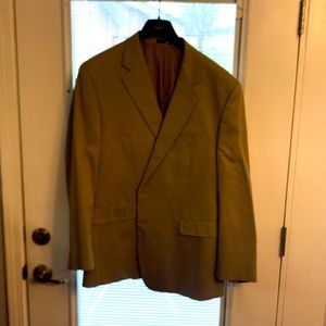 Chaps. Tan. summer blazer